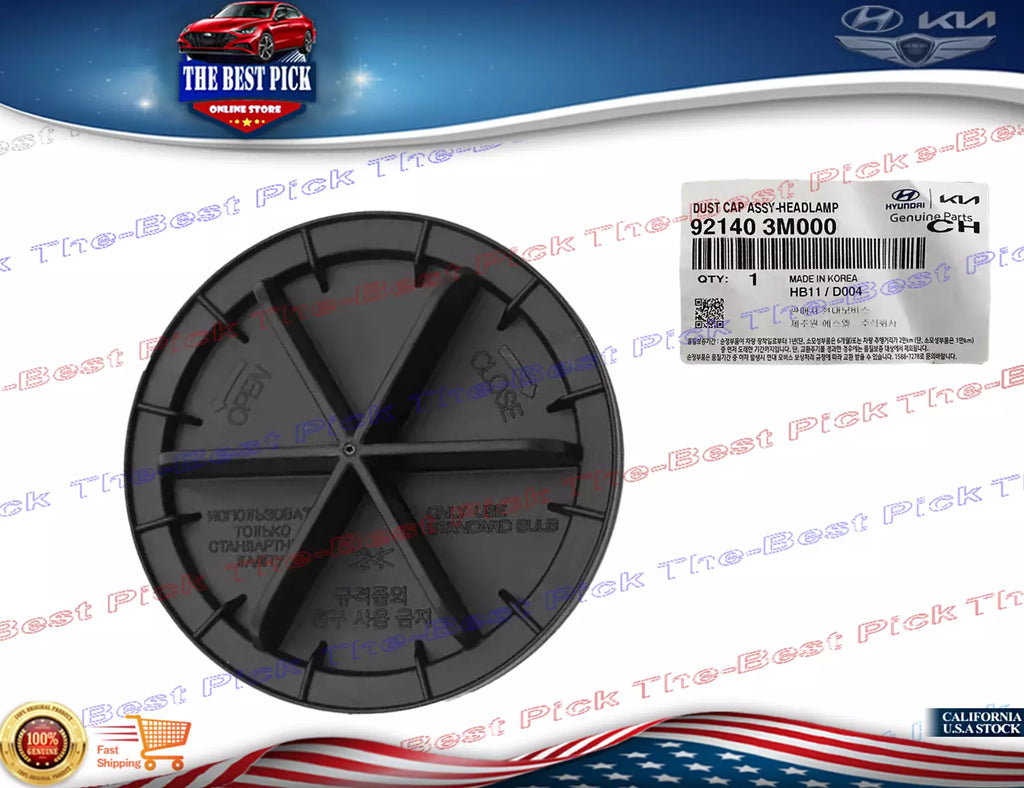 ⭐GENUINE⭐ Headlight Bulb Access Dust Cover For HYUNDAI KIA * See compatibility *