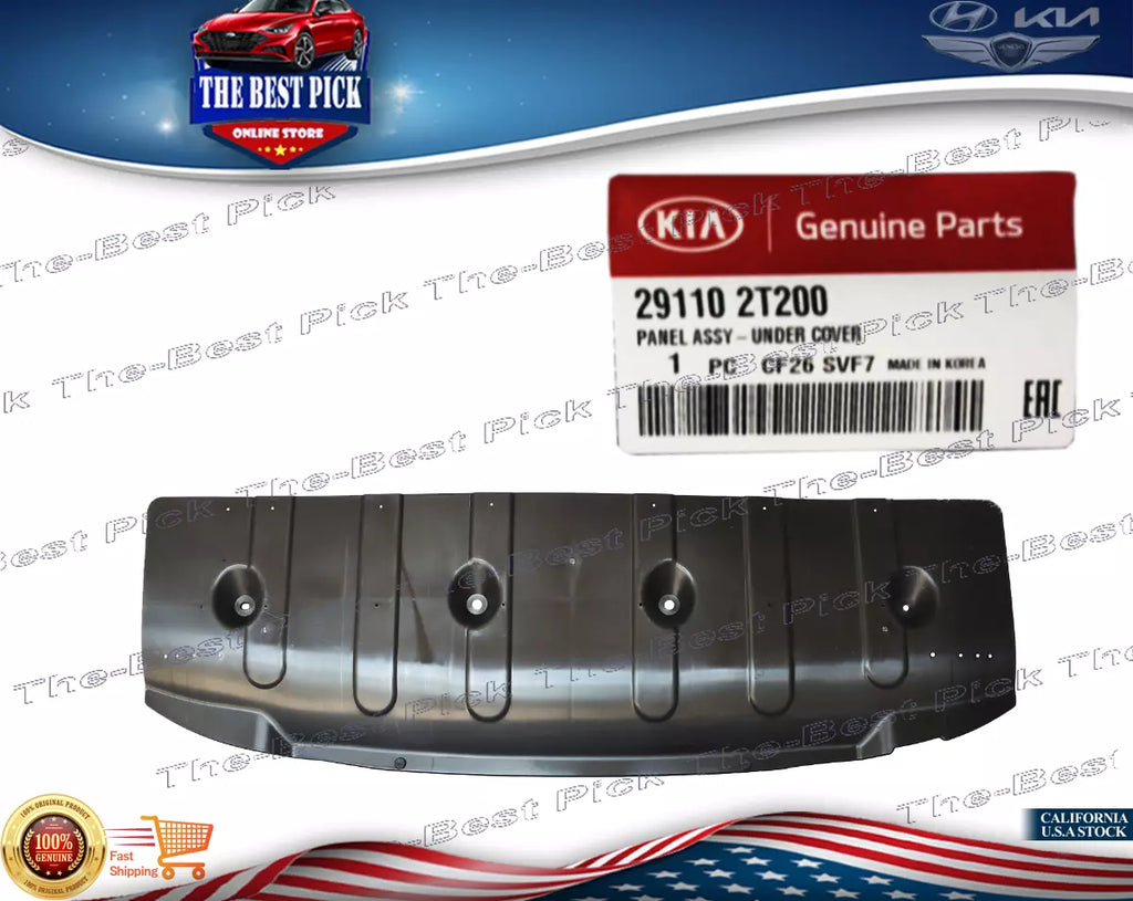 ⭐GENUINE⭐ ENGINE UNDER COVER FRONT SPLASH SHIELD KIA OPTIMA 2014-2015 291102T200