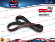 Load image into Gallery viewer, ⭐GENUINE⭐ "HTD" Timing Belt for 1999-2010 Hyundai Kia 2.5L 2.7L 2431237400