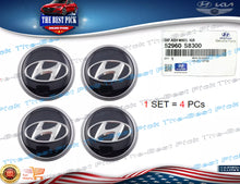 Load image into Gallery viewer, ⭐GENUINE⭐ 4 PCS Aluminum Wheel Center Cap For Hyundai Palisade 23-25 52960S8300