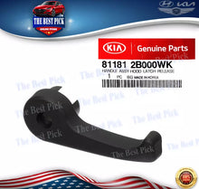 Load image into Gallery viewer, ⭐Genuine⭐ HOOD LATCH RELEASE HANDLE FITS HYUNDAI & KIA 2010-2020 811812B000WK
