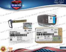 Load image into Gallery viewer, ⭐GENUINE⭐ FOB Smart Remote & Blank Key for 2015-2017 Hyundai Sonata 95440C1001
