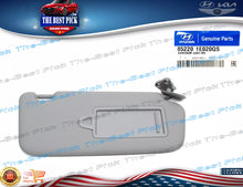 Load image into Gallery viewer, ⭐GENUINE⭐ Front Sun Visors (RH) Gray for 2006-2010 Hyundai Accent 852201E020QS