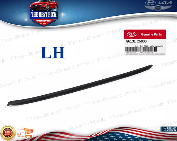 Genuine Kia Windshield Pillar Molding – Left Driver Side For Sorento 2016-2020 (86131C5000)
