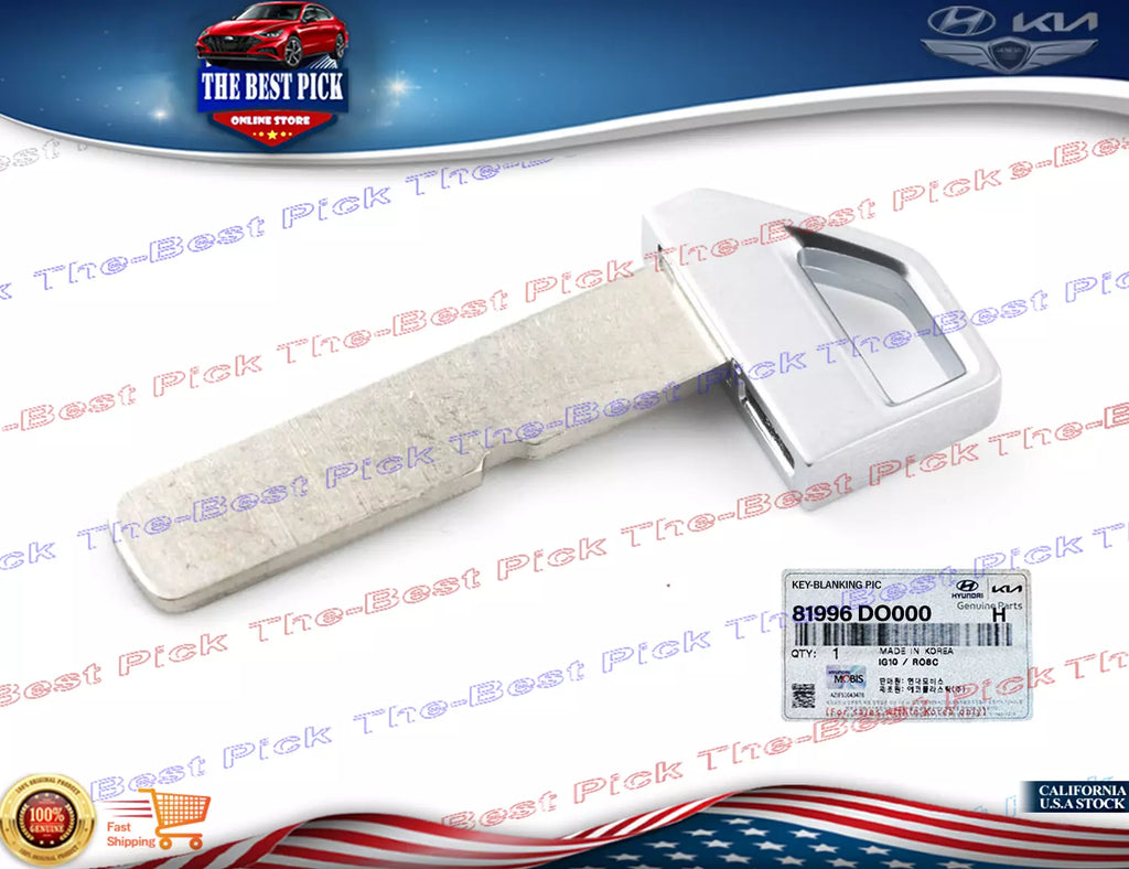 ⭐GENUINE⭐ BLANKING KEY FOR 2023-2025 KIA EV9 81996DO000