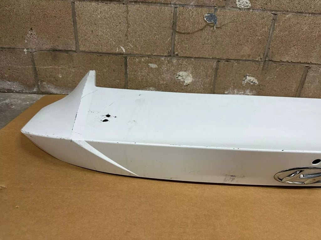 2021 2023 HYUNDAI ELANTRA REAR TRUNK SPOILER WITH CAMERA HOLE WHITE