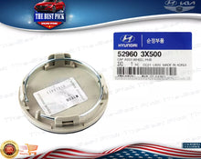 Load image into Gallery viewer, ⭐GENUINE⭐ SET= 4 PCS Aluminum Wheel Hub Center Cap Veloster Ioniq Elantra 14-20