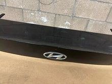 Load image into Gallery viewer, 2021 2023 HYUNDAI ELANTRA REAR TRUNK SPOILER WITH CAMERA HOLE BLACK