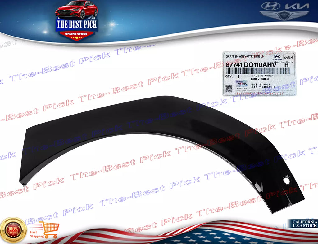 ⭐GENUINE⭐ REAR QUARTER Molding Garnish LEFT 2024-2025 Kia EV9 GT 87741DO110AHV