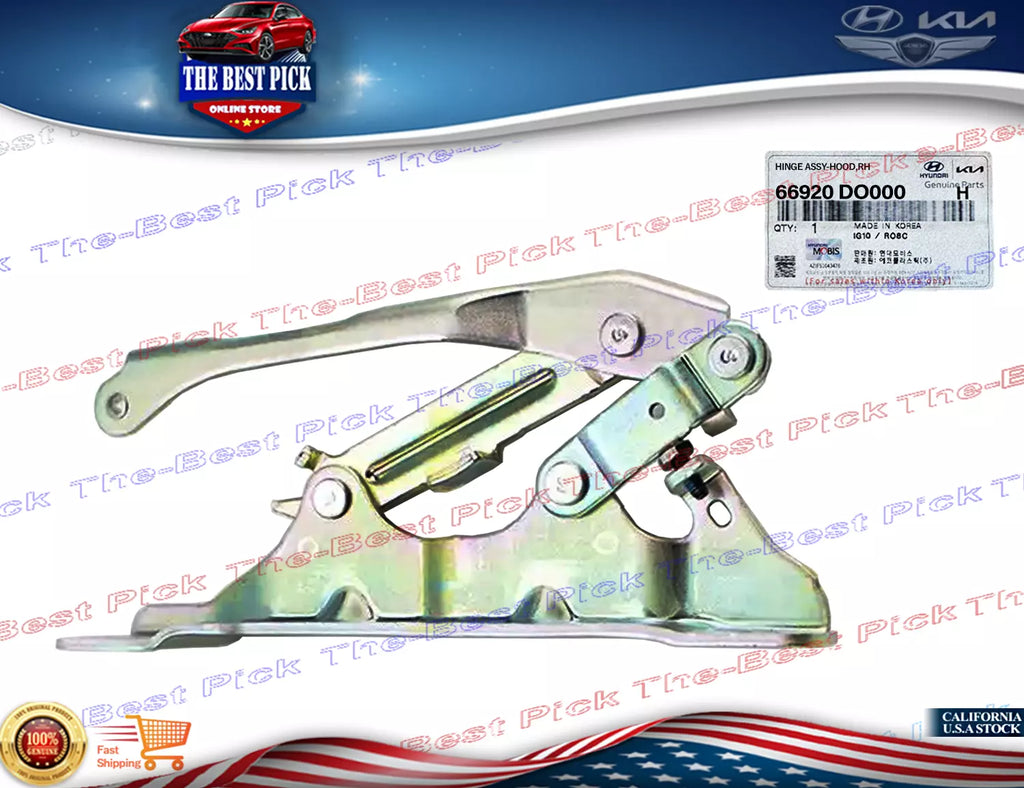 ⭐GENUINE⭐ FRONT Hood Hinge RIGHT For 2024-2025 Kia EV9 66920DO000