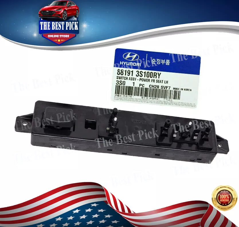 ⭐GENUINE⭐ Power Seat Switch DRIVER for 2011-2015 Hyundai Sonata 881913S100RY
