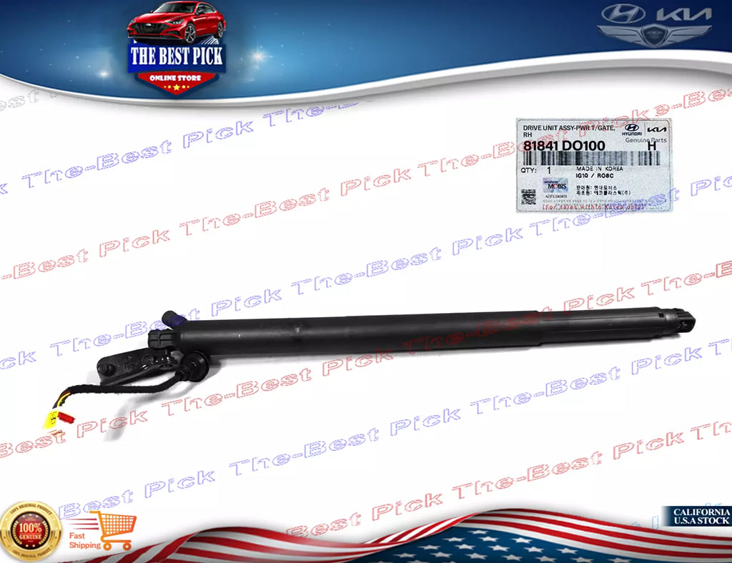 ⭐GENUINE⭐ DRIVE UNIT ASSY-PWR T/GATE RIGHT For 2024-2025 Kia EV9 81841DO100
