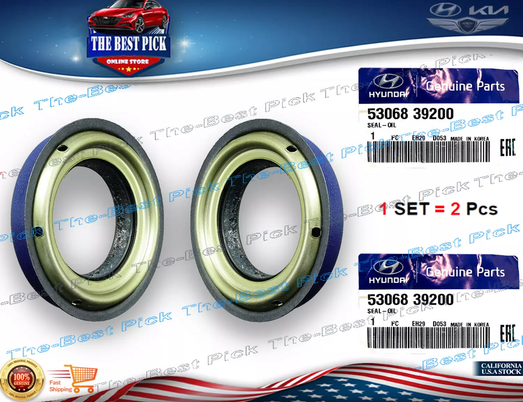 ⭐GENUINE⭐ 2PCS REAR DIFFERENTIAL PINION SEAL For HYUNDAI KIA 05-18 5306839200