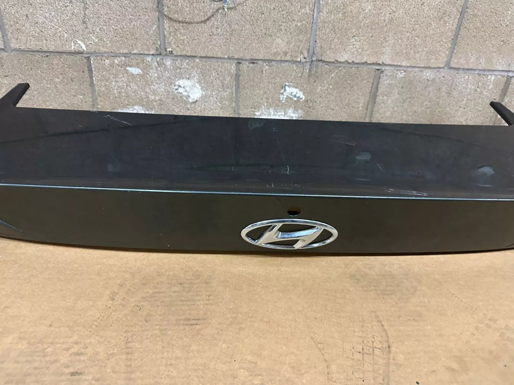 2021 2023 HYUNDAI ELANTRA REAR TRUNK SPOILER WITH CAMERA HOLE BLACK