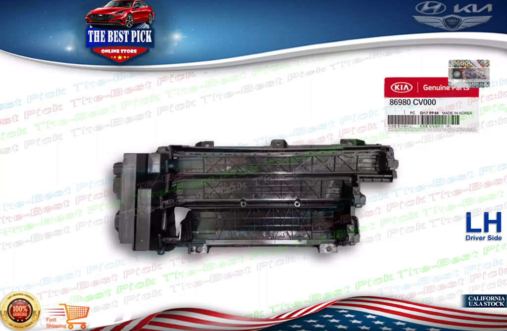 ⭐GENUINE⭐ Kia EV6 2022-2024 Active Grille Shutter Flap Left DRIVER 86980CV000