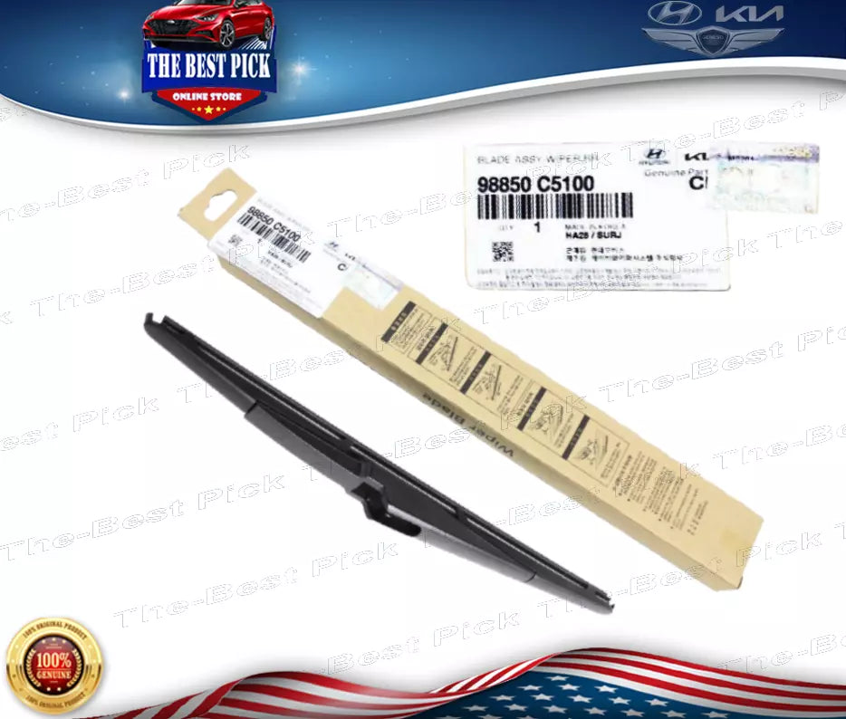 ⭐GENUINE⭐ REAR Wiper Blade For Hyundai / Kia 98850C5100