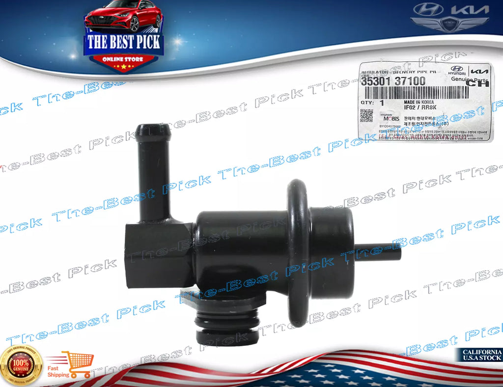 ⭐GENUINE⭐ Fuel Pressure Regulator For 99-06 Hyundai Kia 2.5L 2.7L OEM 3530137100
