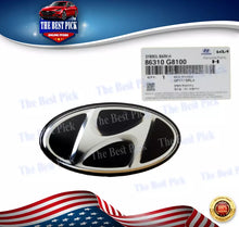 Load image into Gallery viewer, GENUINE Front Bumper Grille Emblem for 2018-2019 Hyundai Sonata 86310G8100⭐⭐⭐
