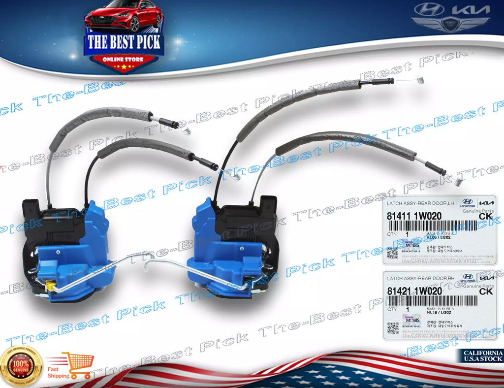 ⭐GENUINE⭐ REAR Door Lock Actuators 1 SET = LEFT & RIGHT For 2012-2017 Kia Rio