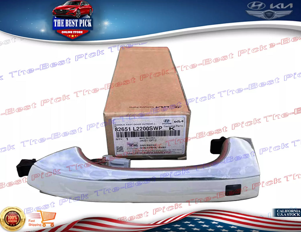 ⭐GENUINE⭐ Door Handle Smart Key FRONT LEFT For 2021-2024 Kia K5 82651L2200SWP