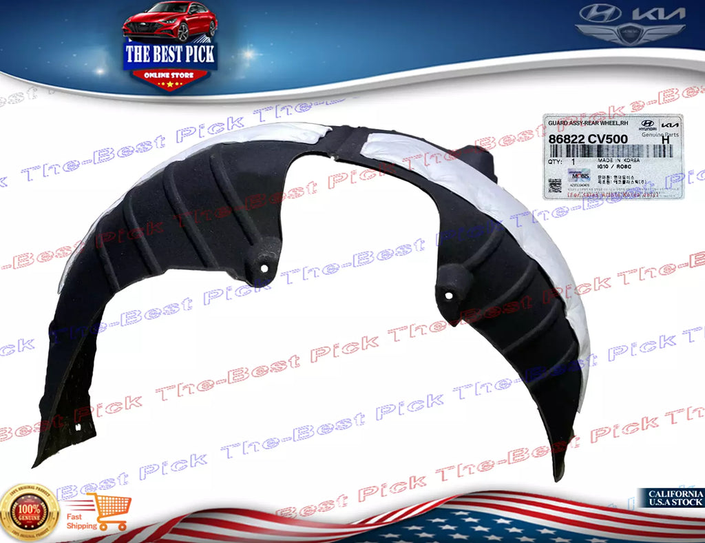 ⭐GENUINE⭐ REAR Fender Liner RIGHT Passenger For 2022-2024 KIA EV6 86822CV500