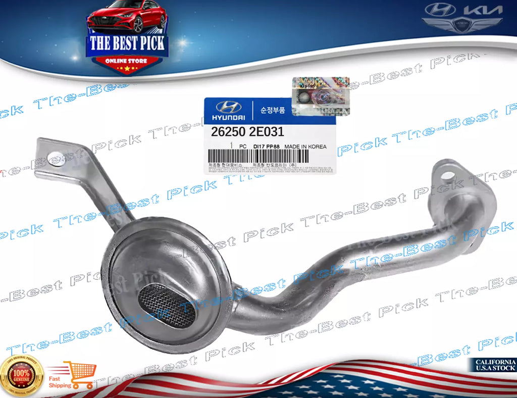 ⭐Genuine⭐ Engine Oil Pump Pickup Tube ELANTRA 11-22 TUCSON 13-22 FORT 262502E031