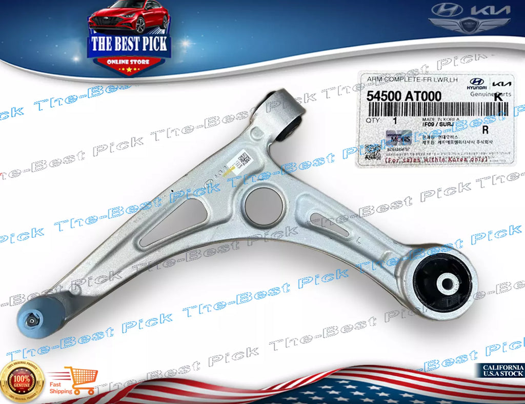 FRONT Control Arm Lower Left DRIVER Side ⭐GENUINE⭐ Kia Niro 2023-2024 54500AT000