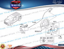 Load image into Gallery viewer, ⭐GENUINE⭐ H2 GAS Fuel Filler Door for 2015-2017 Hyundai Tucson 695104W000-PKW