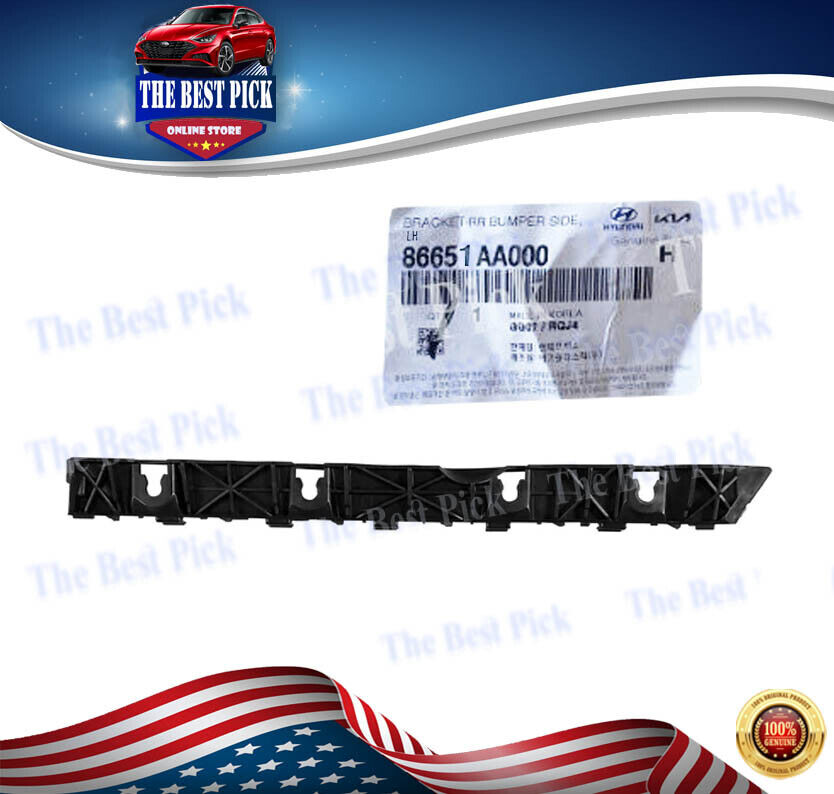 GENUINE BRACKET REAR BUMPER SIDE,LH FOR Hyundai Elantra 20-21