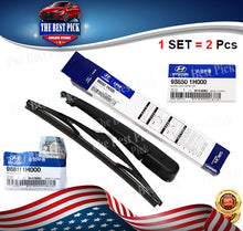Load image into Gallery viewer, GENUINE REAR Wiper Arm & Blade SET for 10-17 Hyun Tucson 988111H000 & 988501H000