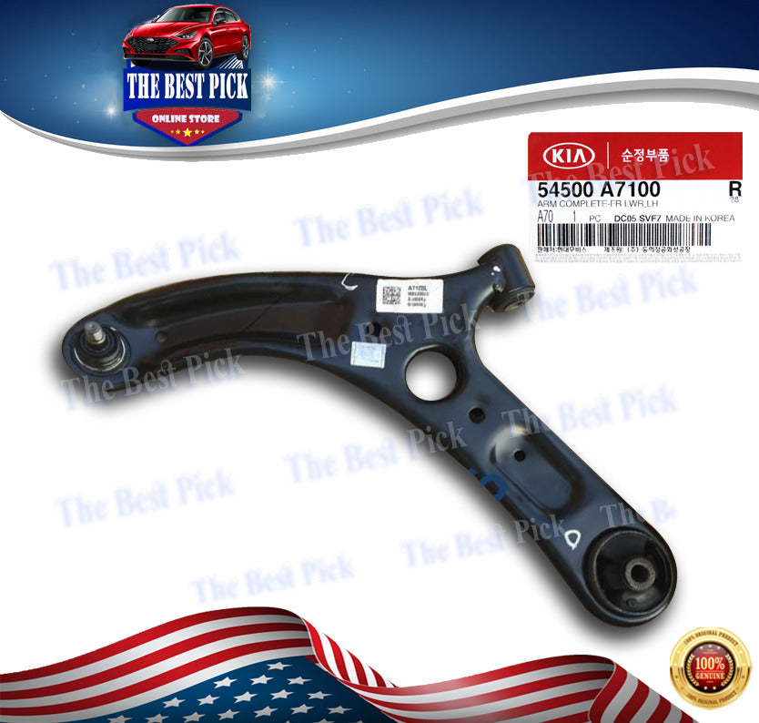 GENUINE Lower Control Arm 54500A7100 Front Left for KIA Forte 2014~2018