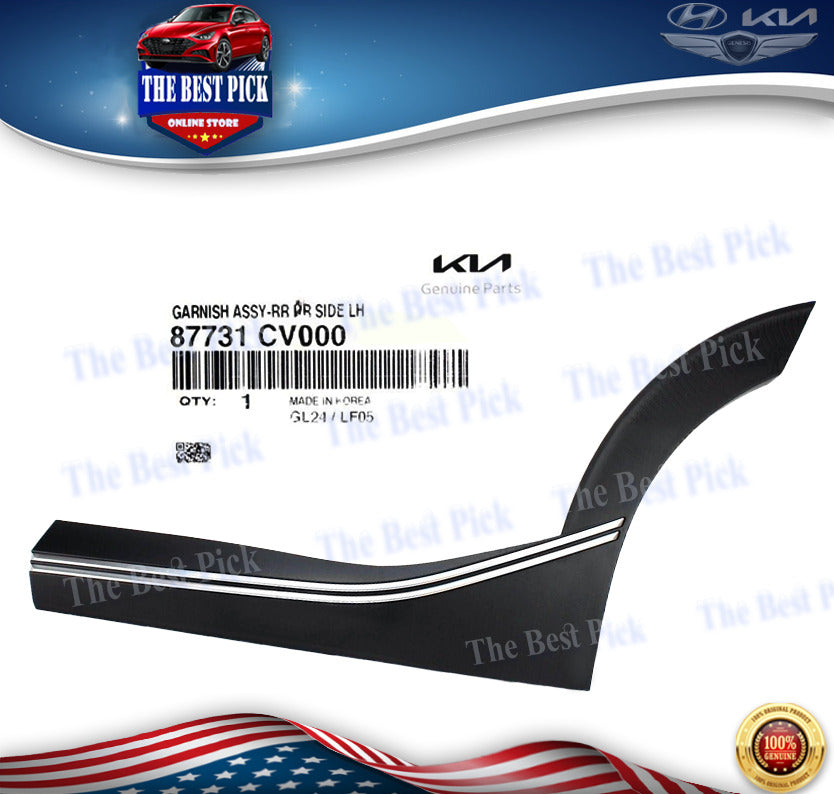Left Rear Door Lower Moulding For Ford Transit 2015 2016 2017-2019 Models, Left Rear Driver's