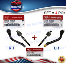 Load image into Gallery viewer, GENUIN Tie Rod End Set For 11-13 Hyundai Sonata Front LH & RH Inner & Outer 4Pcs