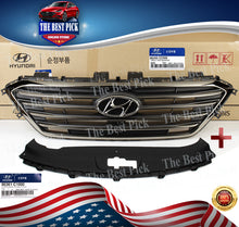 Load image into Gallery viewer, ⭐GENUINE⭐RADIATOR GRILLE & UPPER COVER 2 pcs for 15-17 HYUNDAI SONATA 86350C2300