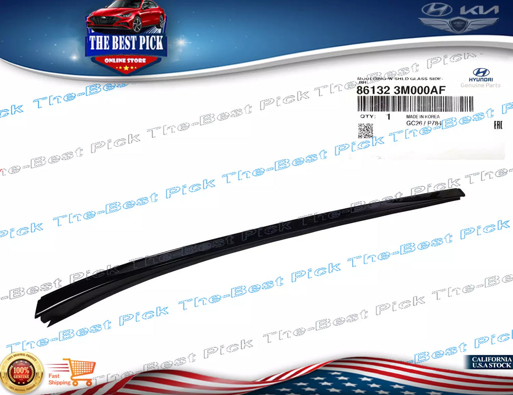 GENUINE⭐ Molding WINDSHIELD Pillar Trim RIGHT For GENESIS 2012-2014 861323M000AF