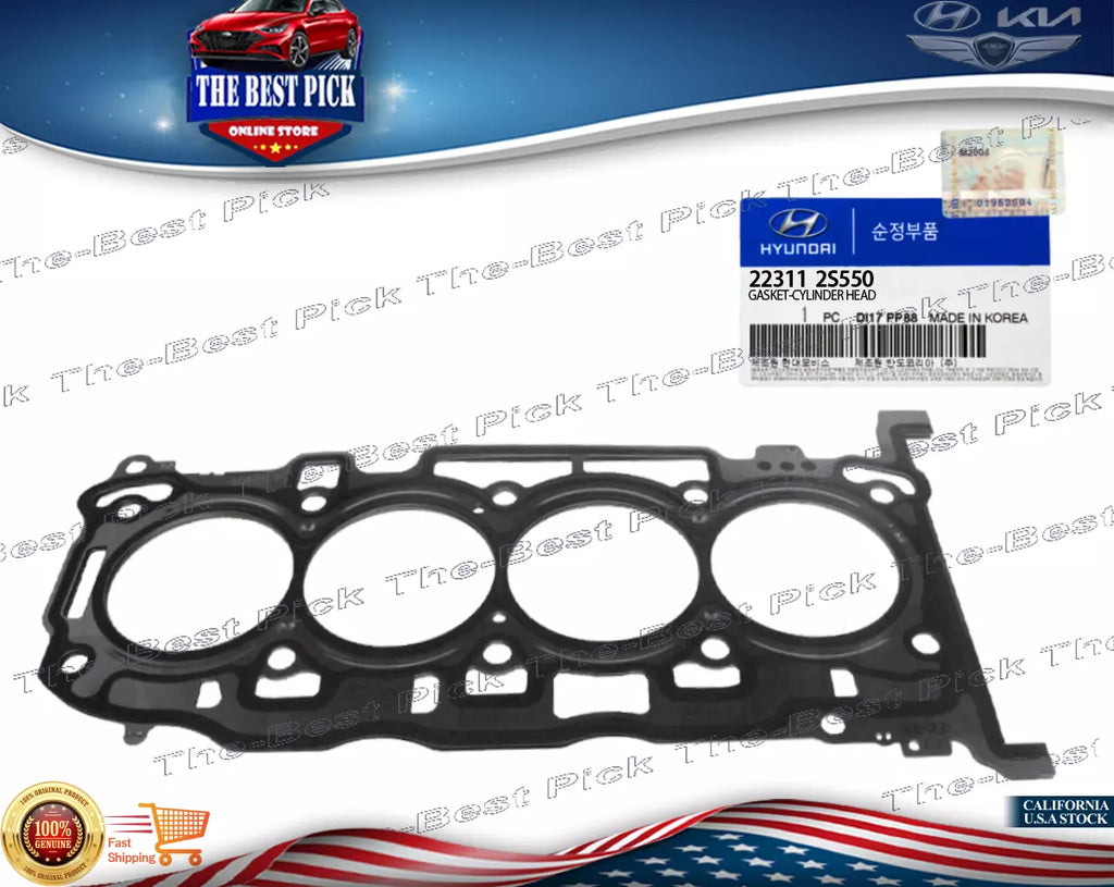 ⭐GENUINE⭐ Gasket Cylinder Head For Hyundai/KIA 223112S550 *See Compatibility*