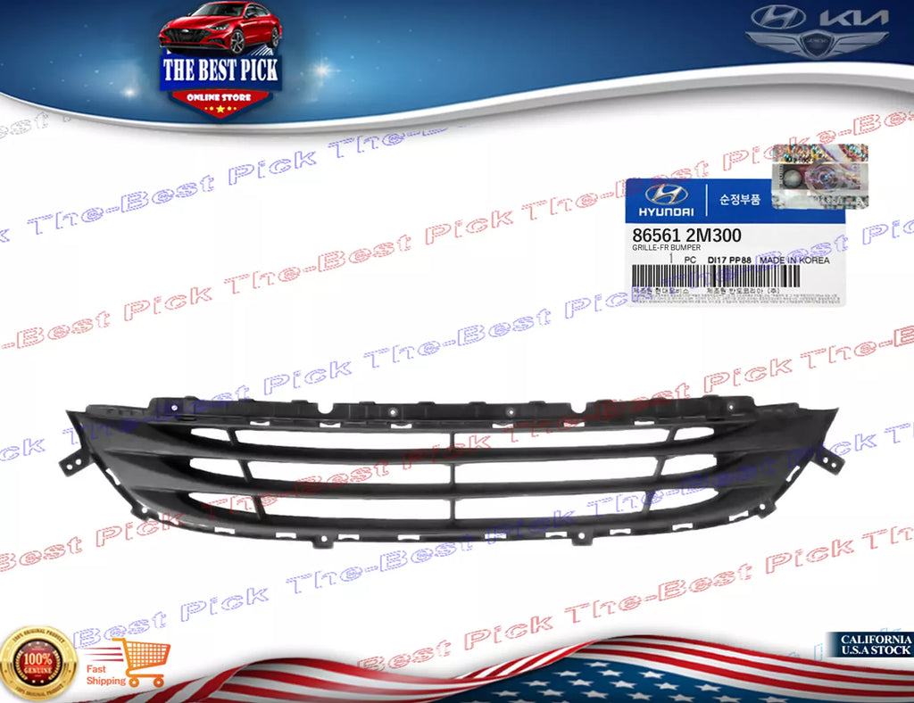 ⭐GENUINE⭐ Front Bumper Lower Grille for 2013-2016 Genesis Coupe 865612M300