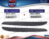 ⭐GENUINE⭐ Bumper Trim For 09-2013 Hyundai Genesis Sedans Set of 2 Front LH & RH