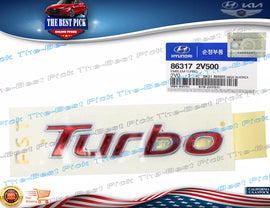 ⭐GENUINE⭐ Trunk Tail gate Emblem for 2013-2017 Hyundai Veloster Turbo 863172V500
