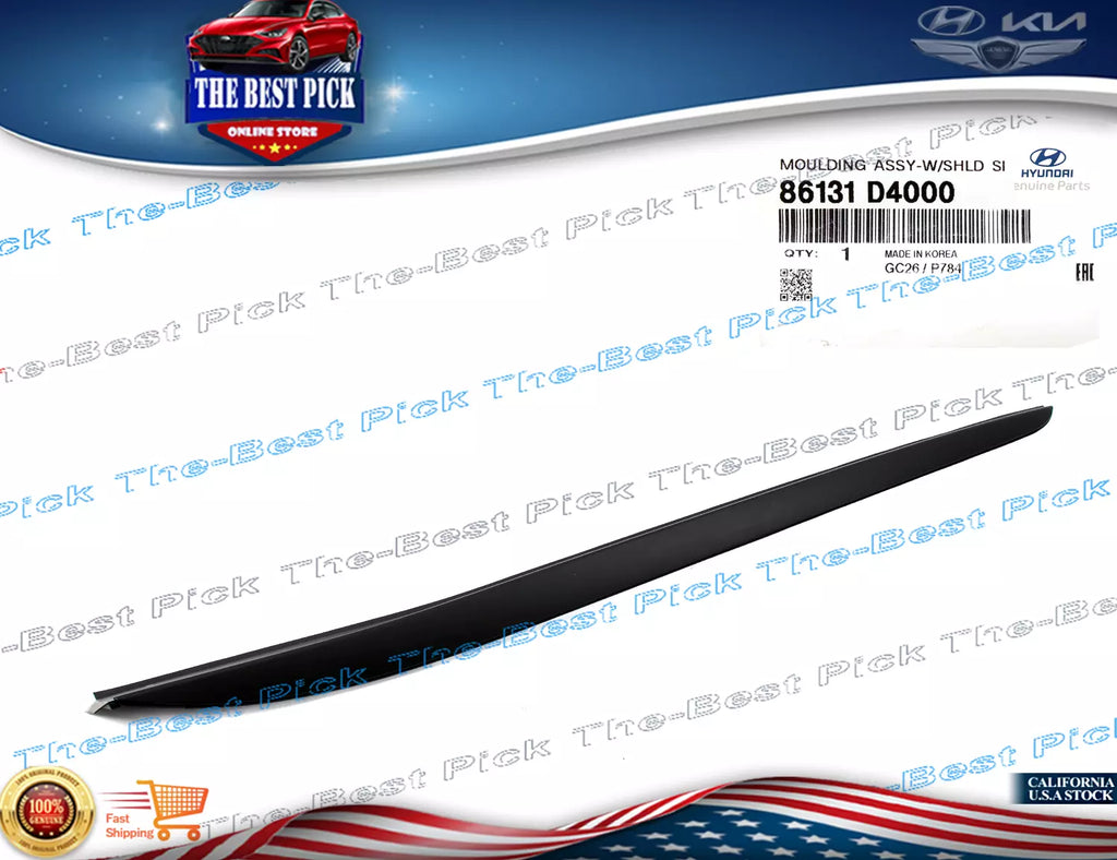 ⭐GENUINE⭐ Front Windshield Pillar Molding RIGHT For 16-20 Kia Optima 86132D4000