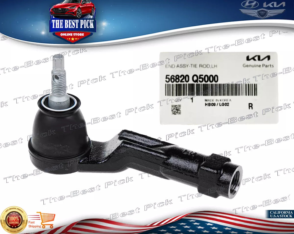 ⭐GENUINE⭐ Outer Tie Rod End LEFT Driver For 20-22 Kia Seltos Soul 56820Q5000