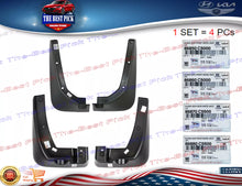 Load image into Gallery viewer, ⭐GENUINE⭐ FRONT + REAR Splash Flaps Mud Guard SET OF 4PCS Kia Sorento 2019-2020