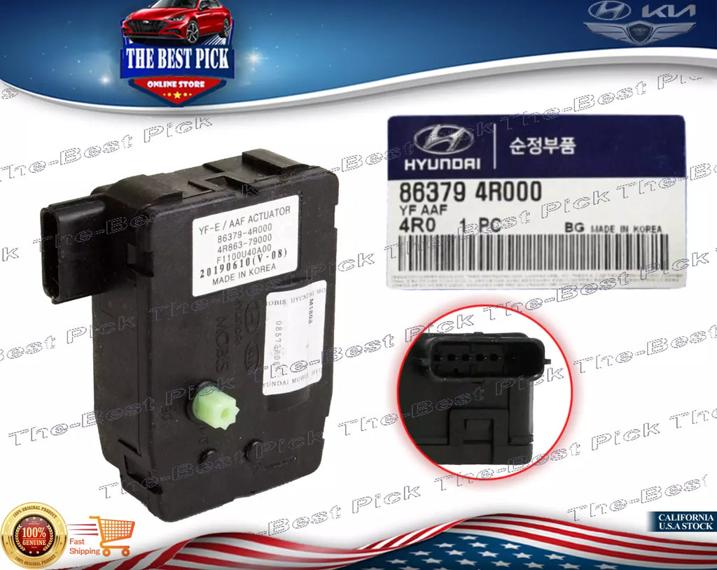 ⭐GENUINE⭐ Air Shutter Actuator Motor 2011-2015 Hyundai Sonata Hybrid 863794R000