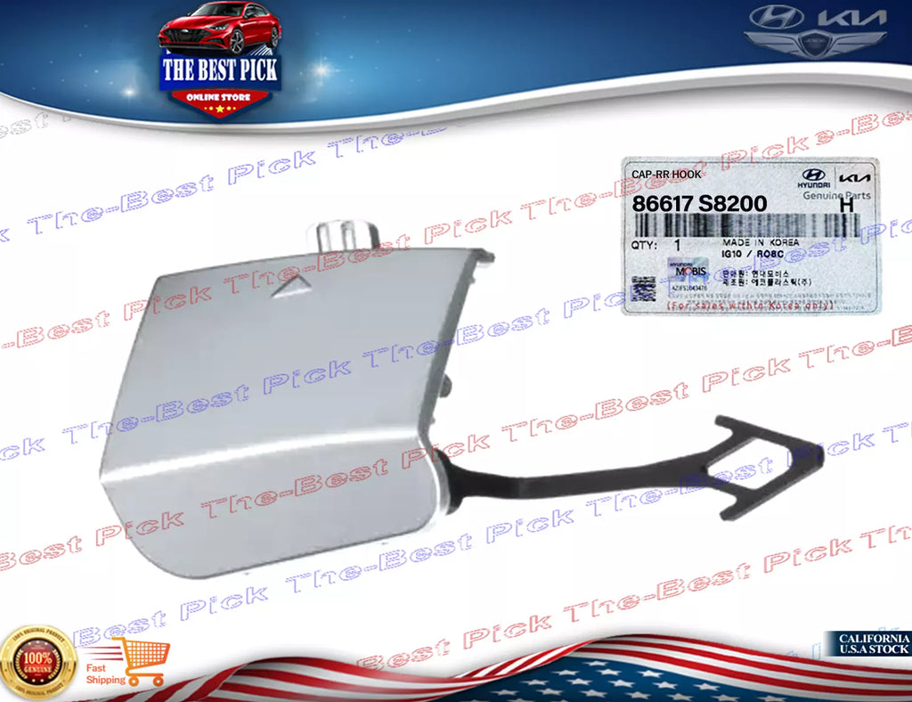 ⭐GENUINE⭐ RR Bumper Tow Eye Hook Cap Cover 21-22 Palisade Calligraphy 86617S8200