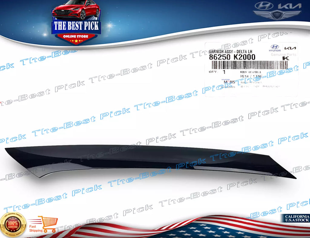 ⭐GENUINE⭐ Windshield Pillar Trim 20-23 Venue Left LH Exterior Molding 86250K2000