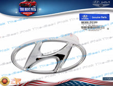 Load image into Gallery viewer, ⭐GENUINE⭐ REAR Trunk Lid Emblem H Logo Mark 86300D3100 Hyundai Tucson 2016-2021