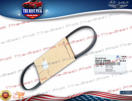 GENUINE Drive Belt for Santa Cruz Santa Fe Sonata Tucson Sorento 2.5 252122S050