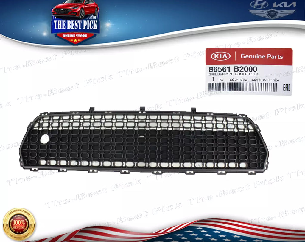 ⭐GENUINE⭐ Grille Front Bumper Center for 2014-2016 Kia Soul 86561B2000