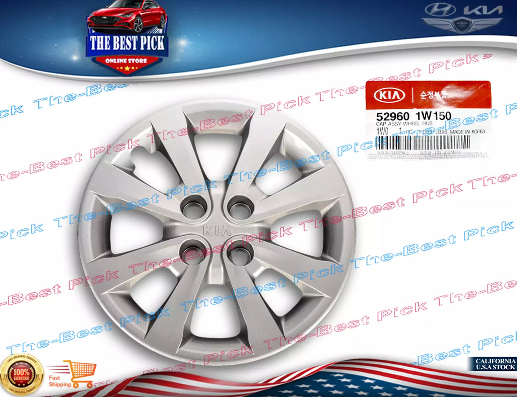 ⭐GENUINE⭐ 15" Inch Wheel Hub Cap Cover Kia Rio 2012-2017 529601W150