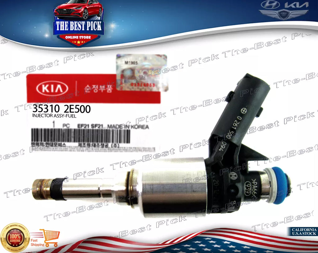 ⭐GENUINE⭐ FUEL INJECTOR FOR 2014-2017 ELANTRA TUCSON FORTE SOUL 2.0L 353102E500